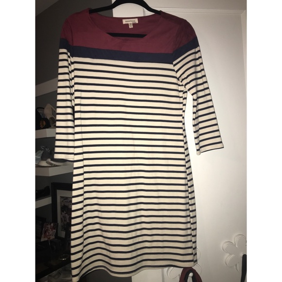 Monteau Dresses & Skirts - NWT Faux Suede Long Sleeved Dress Monteau Dresses & Skirts - NWT Faux Suede Long Sleeved Dress